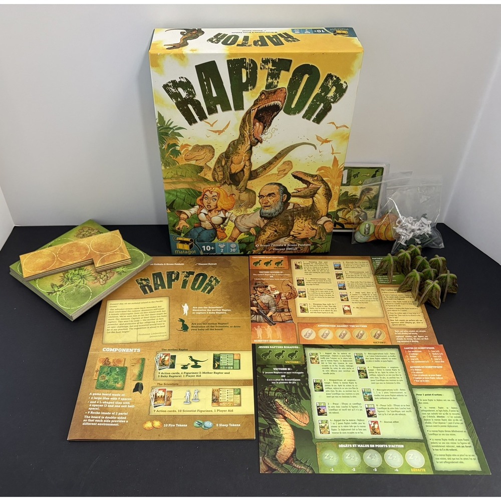 Raptor - Scientists vs The Wolves of the Prehistoric Age - Who Wins? MATAGOT - Picture 8 of 11
